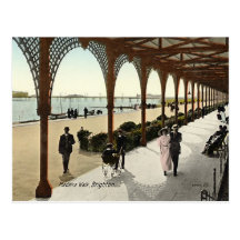 Old Postcard - Madeira Walk, Brighton