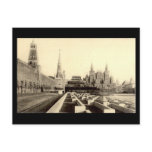 Old Postcard Moscow, Red Square, Lenin's Tomb