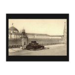 Old Postcard - Moscow, Red Square, Lenin's Tomb