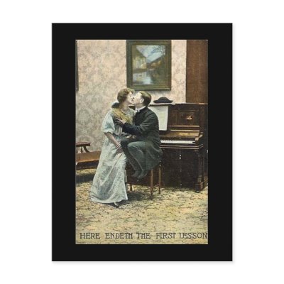 Old Postcard, Naughty Vicar by gregoryolney2