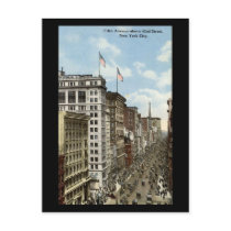 Old Postcard, New York City, 5th Avenue