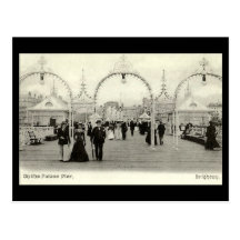 Old Postcard - Palace Pier, Brighton
