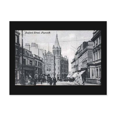 Old Postcard, Plymouth, Devon by gregoryolney2