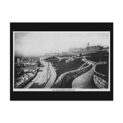 Old Postcard, Plymouth Hoe by gregoryolney2