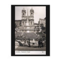 Old Postcard - Rome, Spanish Steps