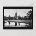 Old Postcard - Salisbury Cathedral
