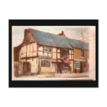 Old Postcard - Shakespeare's Birthplace, Stratford