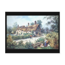 Old Postcard, Shottery, Anne Hathaway's Cottage