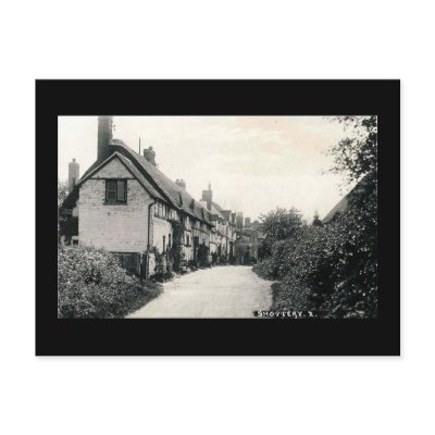 Old Postcard, Shottery, near Stratford-upon-Avon by gregoryolney2