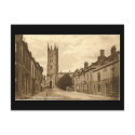 Old Postcard, St Mary's Church, Warwick