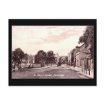 Old Postcard - St Mary's Square, Newmarket, Suffol
