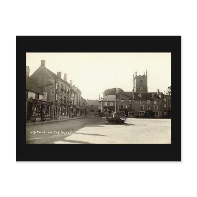 Old Postcard, Stow-on-the-Wold by gregoryolney2