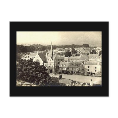 Old Postcard, Stow-on-the-Wold by gregoryolney2