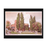 Old Postcard, Stratford-upon-Avon, Theatre Gardens