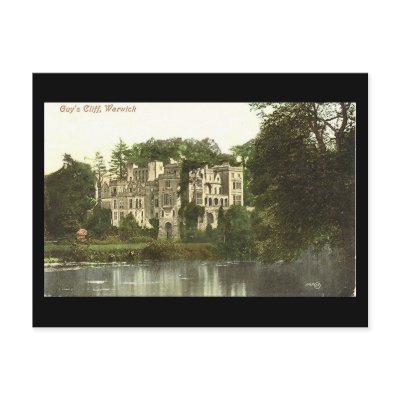 Old Postcard, Warwick, Guy's Cliff by gregoryolney2