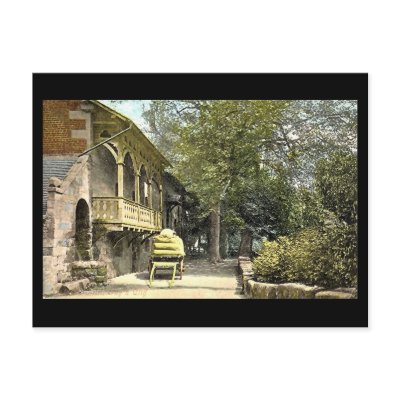 Old Postcard, Warwick, Guy's Cliff Mill by gregoryolney2