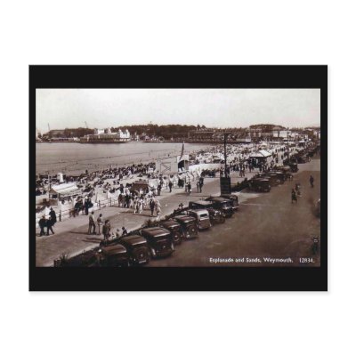 Old Postcard, Weymouth, Dorset by gregoryolney2