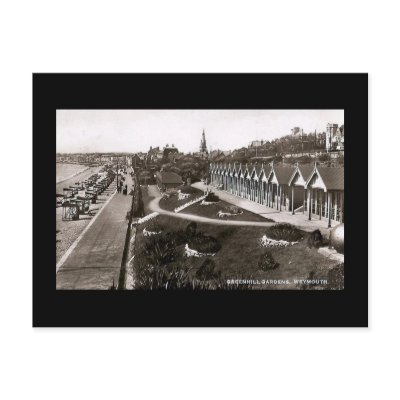 Old Postcard, Weymouth, Dorset, 1950 by gregoryolney2