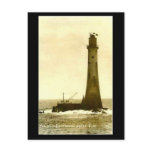 Old Postcard - Wolf Rock Lighthouse, Land's End
