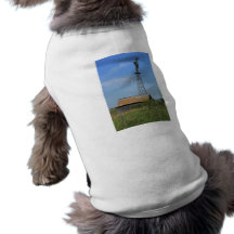 Old Prairie WIndmill Pet T-shirt