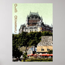 Old Quebec, Canada, poster