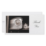 Old Radio - Thank You photo cards