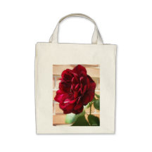 Old Red Rose Bags