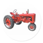 old red tractor stickers