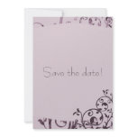 Old Rose Art Deco Wedding Invitation