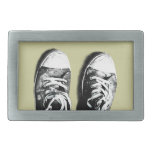 old running shoes belt buckle