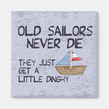 Old Sailors Fridge Magnets
