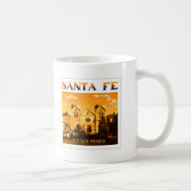 Old Santa Fe Mug