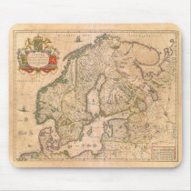 Old Scandinavia Mouse Mats