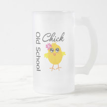 Old School Chick Coffee Mug