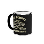 Old School Conservative Coffee Mugs
