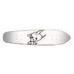 OLD SCHOOL DEMON SKULL SKATEBOARD