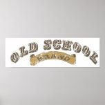 Old School - distressed posters