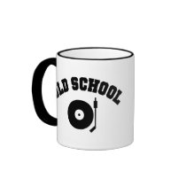 Old School DJ Record Player Mug