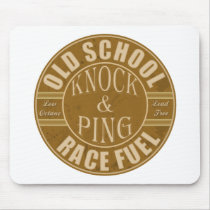 old school drag race fuel mousepads