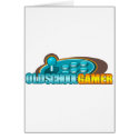 Old School Gamer Arcade Stick Buttons cards