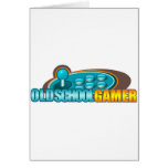 Old School Gamer Arcade Stick Buttons cards