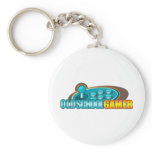 Old School Gamer Arcade Stick Buttons keychains
