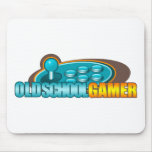 Old School Gamer Arcade Stick Buttons mousepads