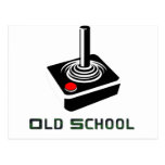 Old School Gamer Post Card