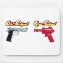 Old School, New school mousepads