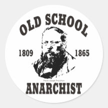 Old School -- Pierre-Joseph Proudhon Sticker