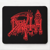 Old school red logo mousepad
