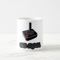 Old School Skool Gamer Joystick Video Controller mugs