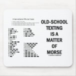 Old-School Texting Is A Matter Of Morse mousepads
