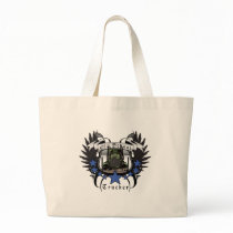 Old School Trucker Tote Bags